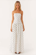 Strapless Maxi Dress