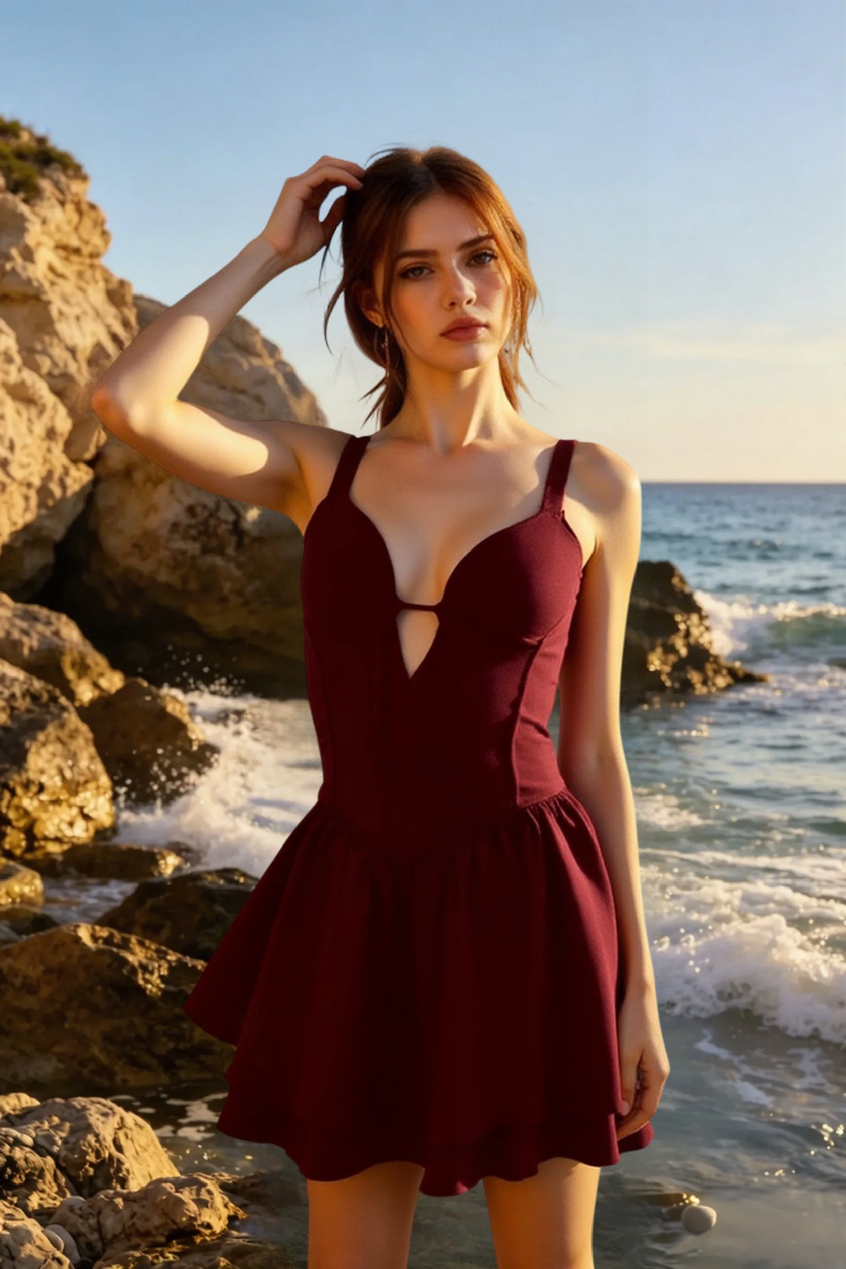 Puff Slip Party Dress Secondary image