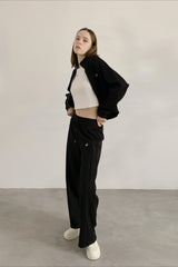 Zip Jacket Hoodie Joggers Activewear Set