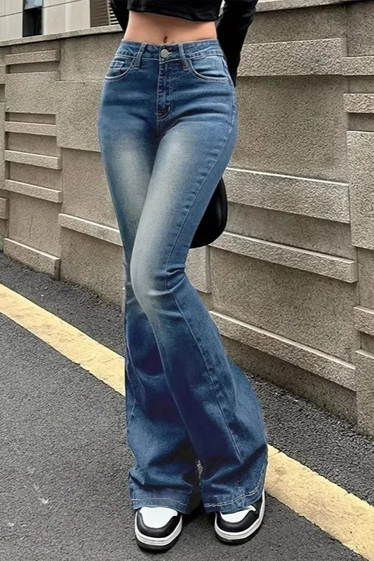High Waist Flared Bootcut Jeans Secondary image