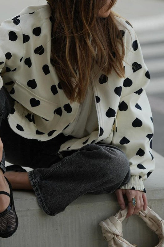 Printed Long Sleeve Jacket Main image