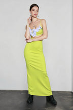 3D Floral Bodycon Bandage Mini Vacation Set