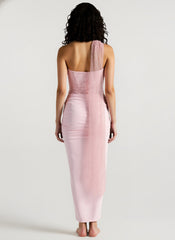 Deep Plunge Bodycon Mermaid Gown Prom Dress