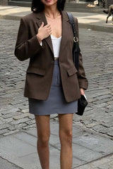 Office Ready Slim Fit Long Sleeve Blazer