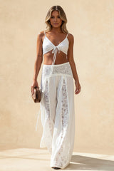Boho Lace Patchwork Maxi Skirt