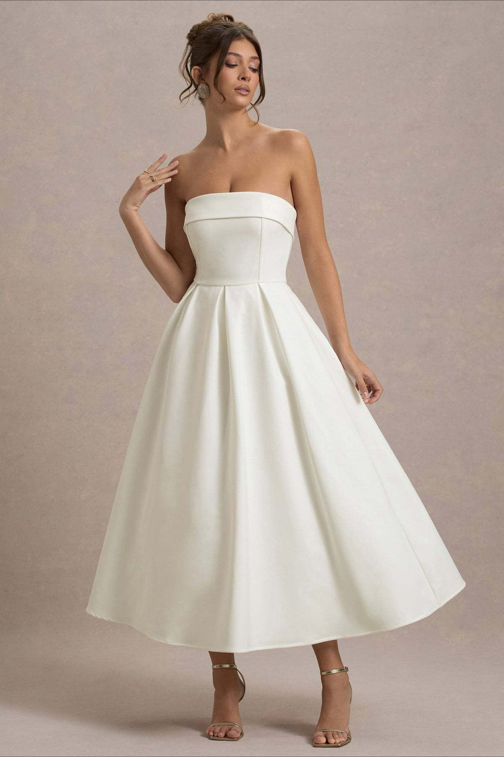 Bandage Strapless Party Dress