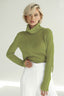 Openwork Loose Long Sleeve Knit Top