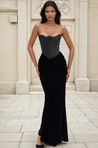 Boned Strapless Mermaid Birthday Dress