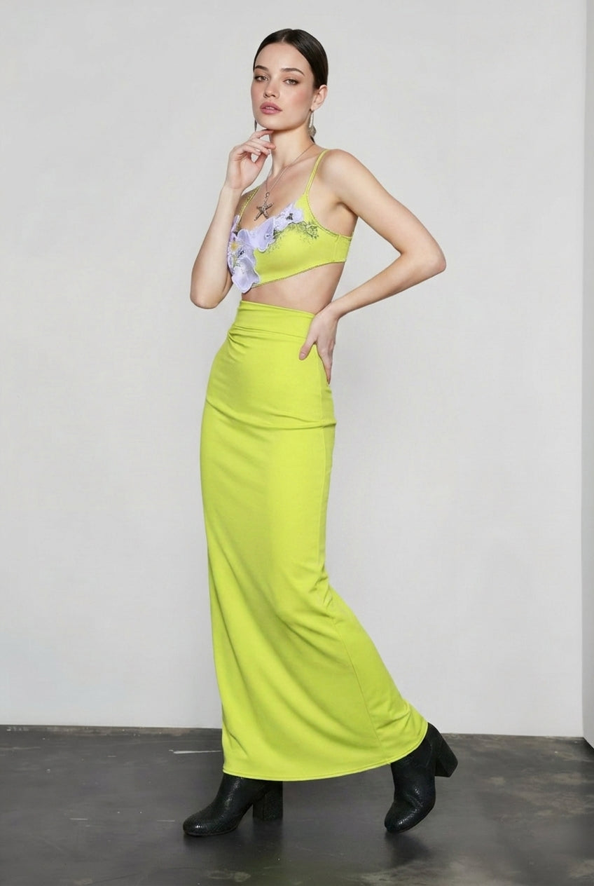 3D Floral Bodycon Bandage Mini Vacation Set Secondary image