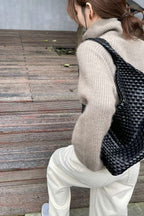Fine Rib Single Breasted Cardigan