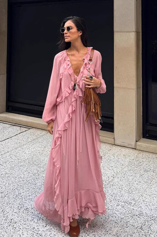 Sweet Tiered Frill Boho Dress Secondary image