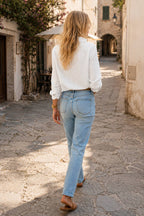 Ruffle Long Sleeve Blouse
