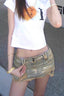 Y2K Low Rise Denim Mini Skirt