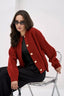 Solid Color Relaxed Knit Cardigan