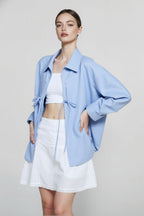 Vintage Linen Relaxed Blouse