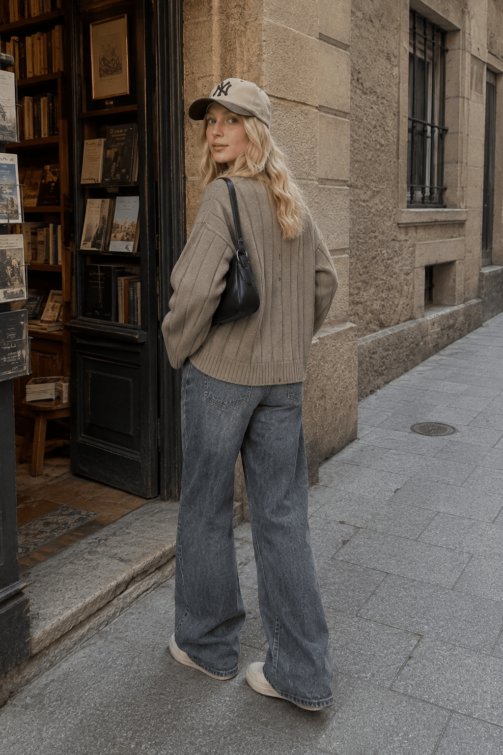 Soft Rib Relaxed Cardigan Secondary image