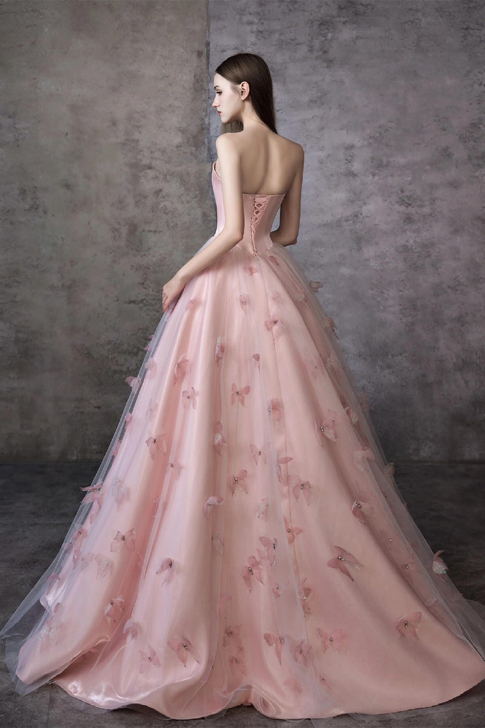 Chiffon Sweetheart Neckline Prom Dress Secondary image