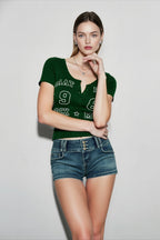 Vintage Fitted Solid T-shirts