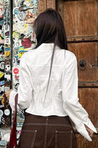 Smocked Waist Blouse