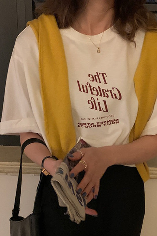Vintage Oversized Slouchy Graphic Tee T-Shirt Main image