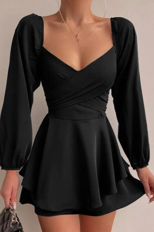 Elegant Minimalist Slim Fit Cocktail Dress Secondary image