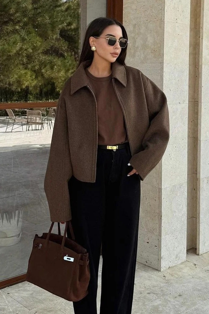 Vintage Lapel Short Jacket Main image