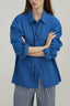 Tencel Draped Tie Blouse