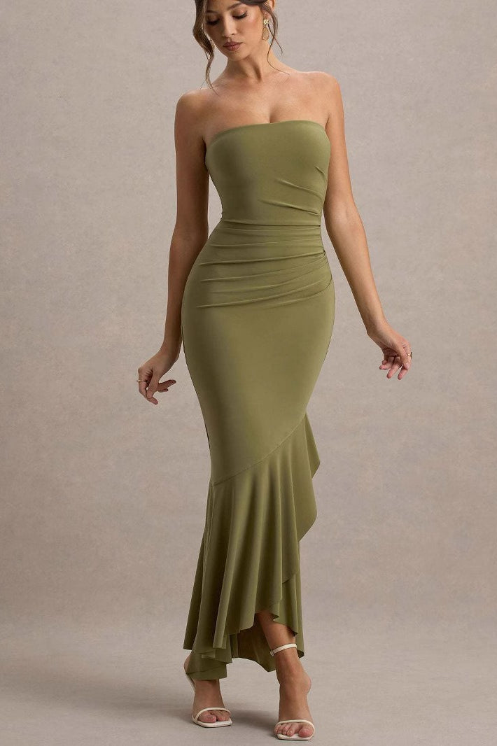 Elegant Strapless Party Dress Main image