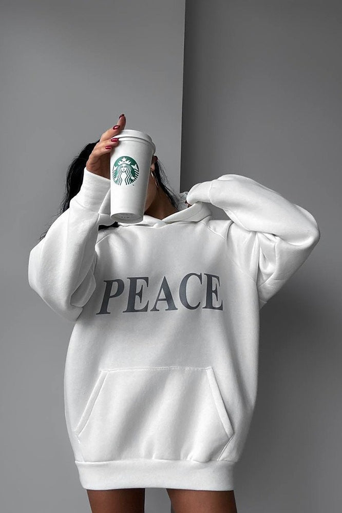 American Casual Print Pullover Hoodie Secondary image