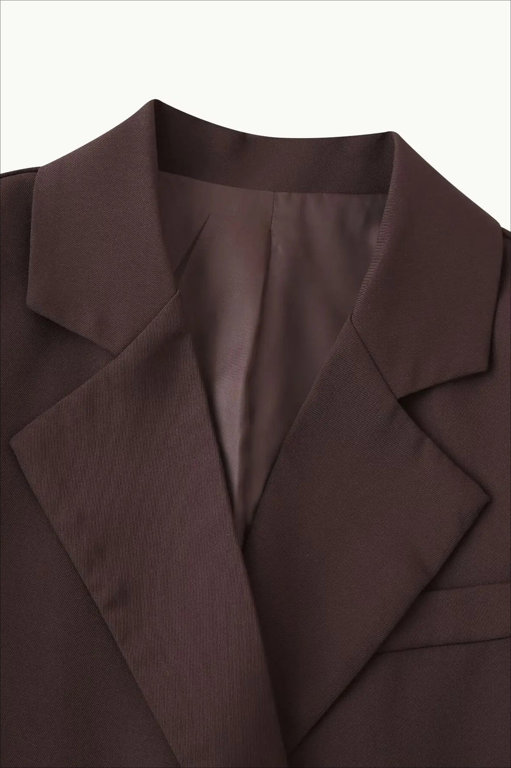 Double Breasted Slim Fit Blazer
