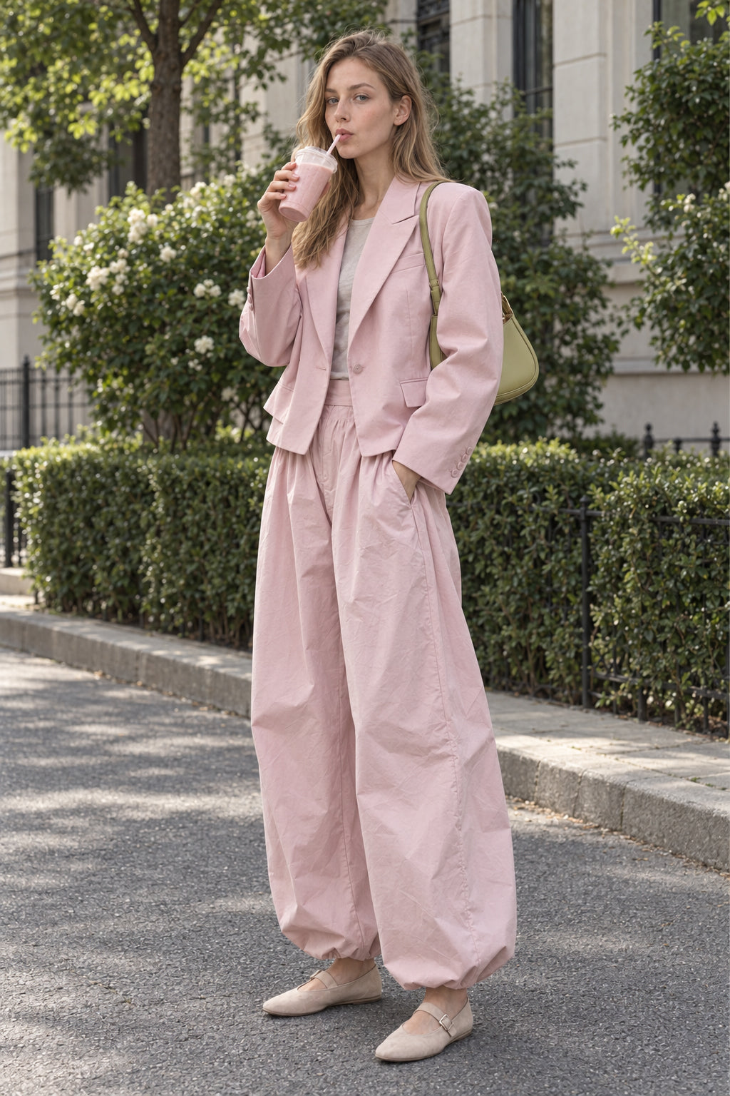 Street Fashion Cotton Lantern Loose Casual Pants