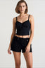 Polka Dot Bow Detail Cami Top