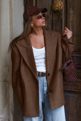 French Silhouette Relaxed Fit Blazer