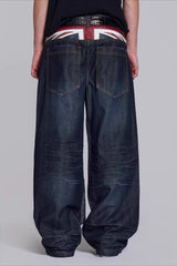 Y2K Wide Leg Denim Jeans