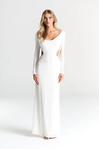 Chic Chain Accent Party Dress