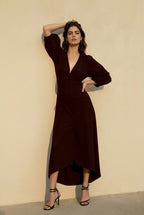 Tie Back Open Back Boho Vacation Dress