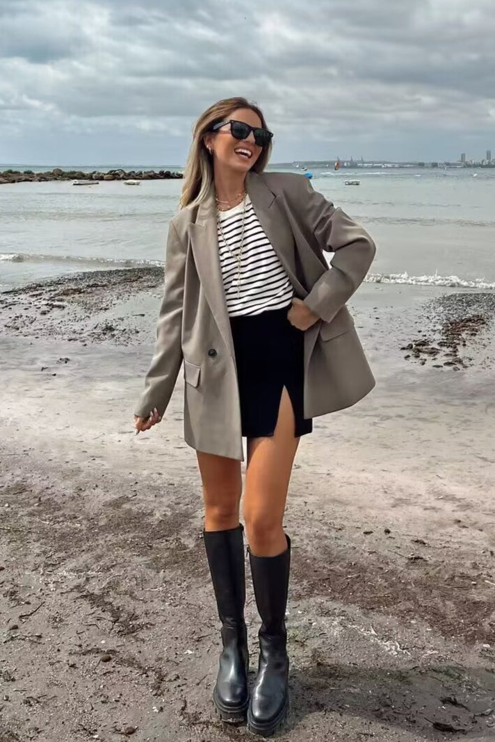 Modern Tailored Workwear Chic Blazer Secondary image