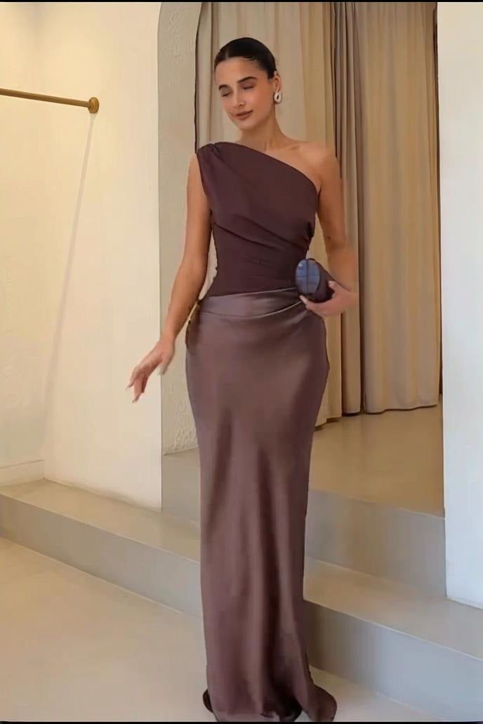 Romantic Crew Neck Sleeveless Slim Formal Dress Secondary image