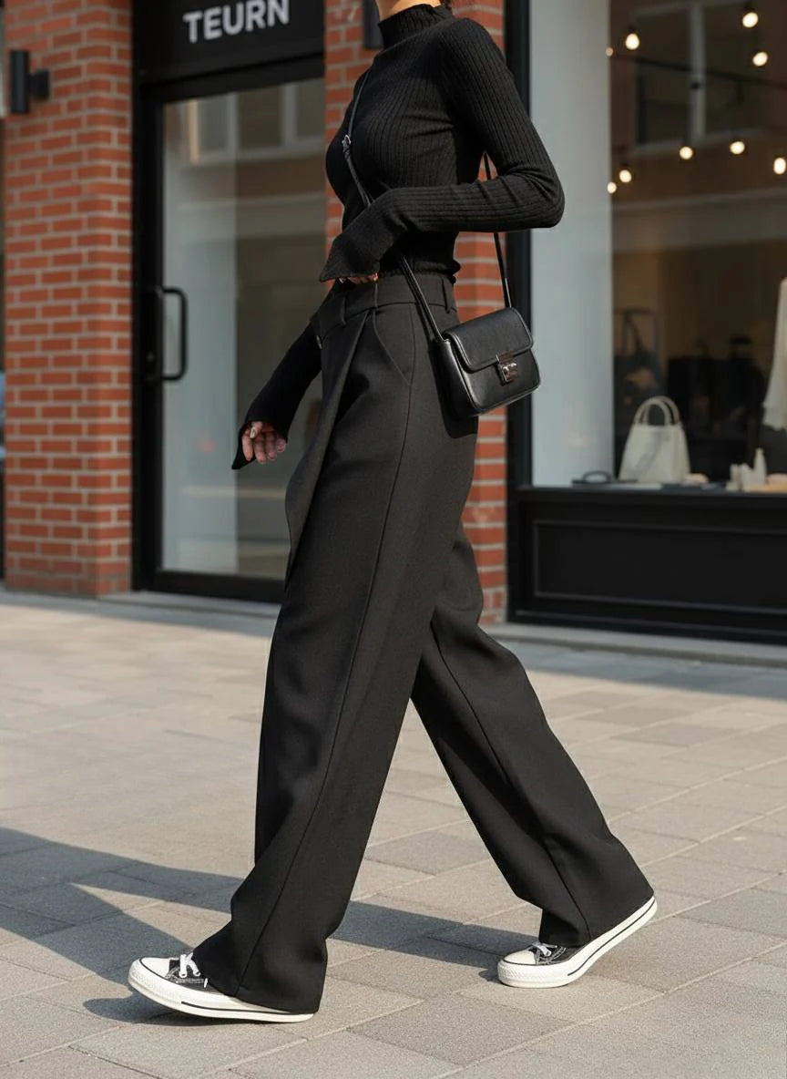 Aesthetic Y2K High Waist Pants Secondary image