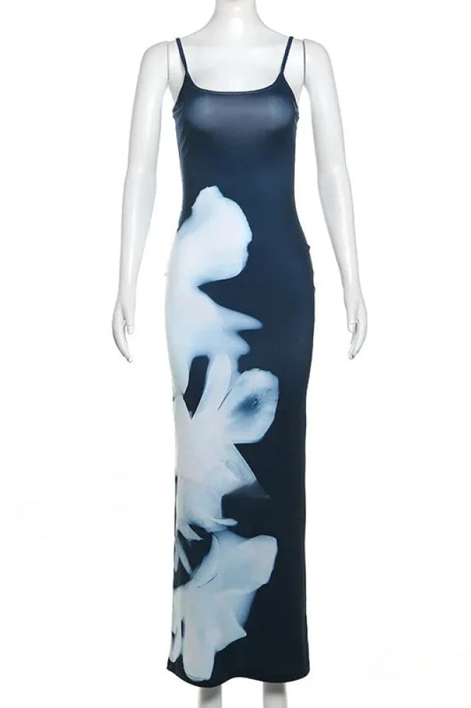 Fashion Sleeveless Slip Long Maxi Dress