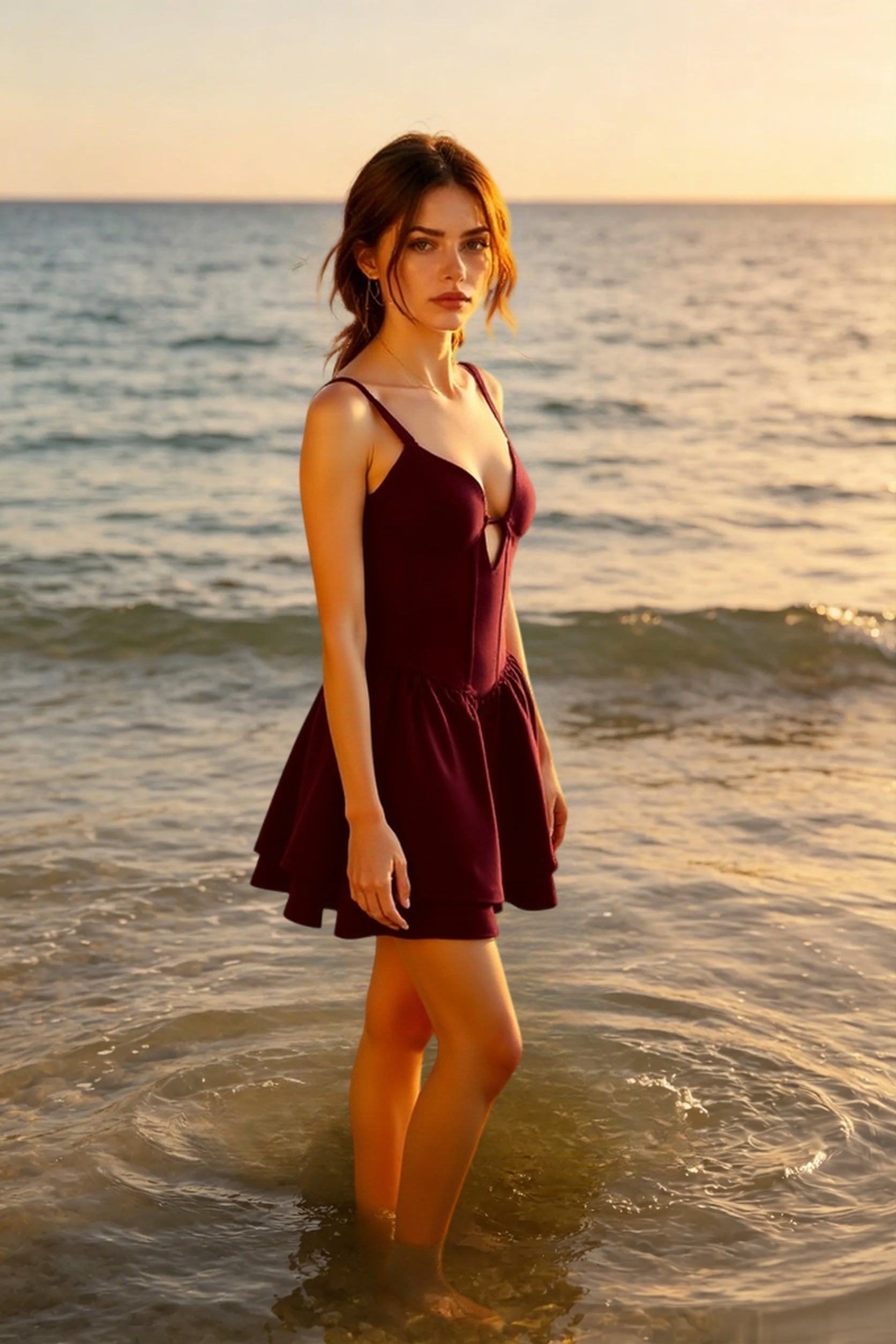 Puff Slip Party Dress Main image