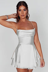 Sultry Satin Slip Dress
