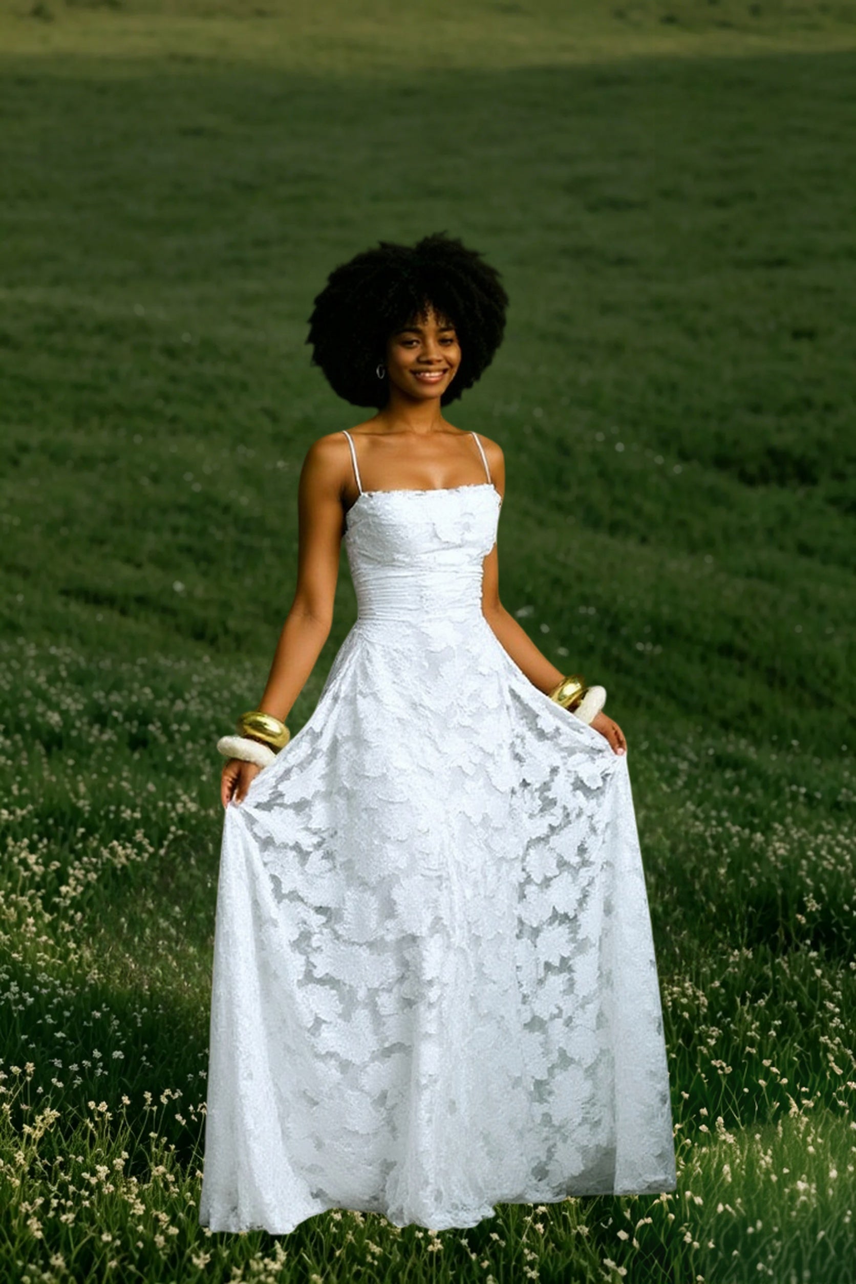 Backless Chiffon Maxi Dress Main image
