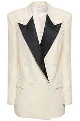 Double Breasted Colorblock Blazer