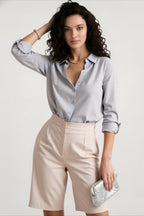 Linen Relaxed Everyday Blouse