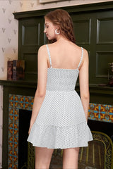 Sweet Polka Dot Cami Mini Dress