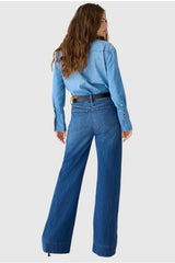 Comfort Fit Flare Trousers Jeans