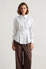Luxe Tailored Collared Blouse