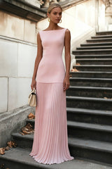 Sofia Pleated Maxi Dress