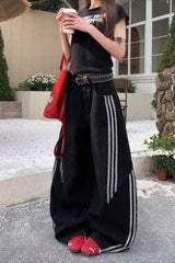 Plus Size Washed Deconstructed Jeans